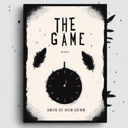 Create a cover for a novel titled 'The Game' about the end of the world