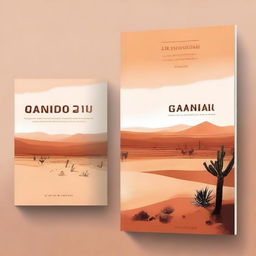 Create a book cover with the title 'Quando Canaã fica distante' by author João de Lucca