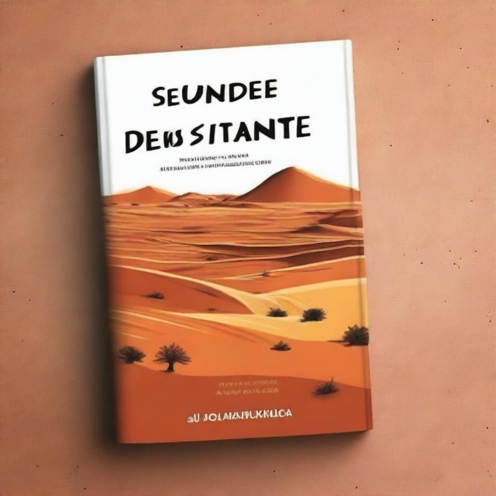 Create a book cover with the title 'Quando Canaã fica distante' by author João de Lucca