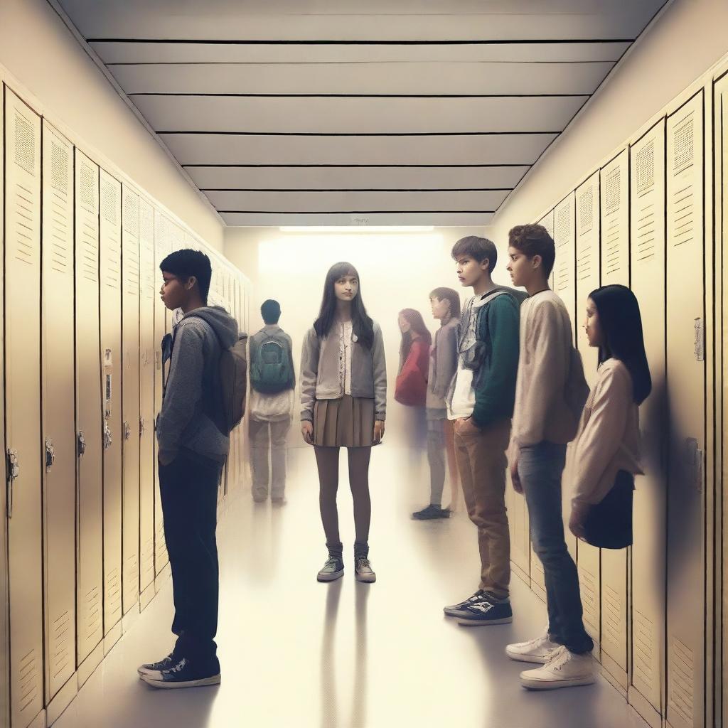 A group of high school students stuck in a loop, desperately trying to find a way out