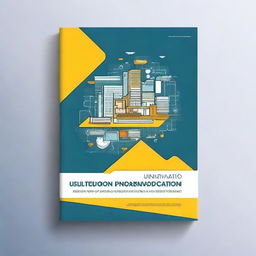 Create a book cover for a research book titled 'LA INVESTIGACIÓN FORMATIVA EN LA EDUCACIÓN UNIVERSITARIA - IMPLEMENTACIÓN DESDE SU DESARROLLO'