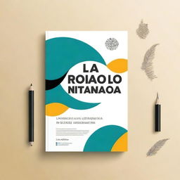 Create a book cover for a research book titled 'LA INVESTIGACIÓN FORMATIVA EN LA EDUCACIÓN UNIVERSITARIA - IMPLEMENTACIÓN DESDE SU DESARROLLO'