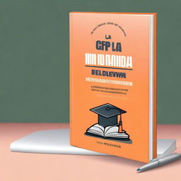 Create a book cover focused on university research titled 'LA INVESTIGACIÓN FORMATIVA EN LA EDUCACIÓN UNIVERSITARIA - IMPLEMENTACIÓN DESDE SU DESARROLLO'