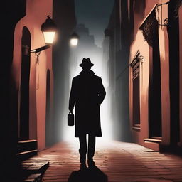 Create a book cover for a mystery novel titled 'Sussurros na Escuridão'