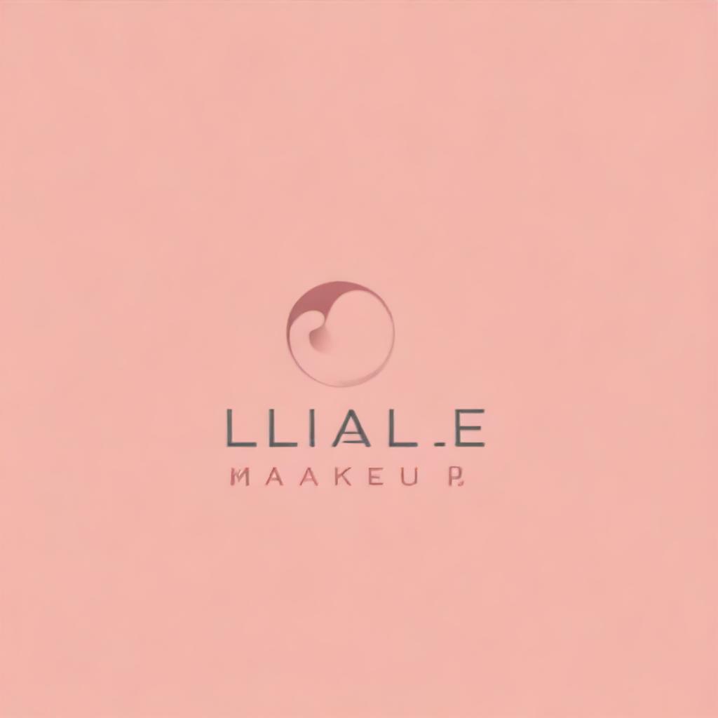 Create a logo for a brand named 'Lirlle Makeup' that specializes in the sale of beauty and makeup accessories