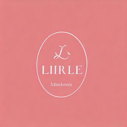 Create a logo for a brand named 'Lirlle Makeup' that specializes in the sale of beauty and makeup accessories