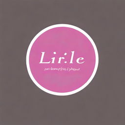 Crie um logotipo para uma marca chamada 'Lirlle Makeup' que se especializa na venda de acessórios de beleza e maquiagem