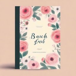 Create a book cover for an ebook titled 'Curso de Flores de Bach'