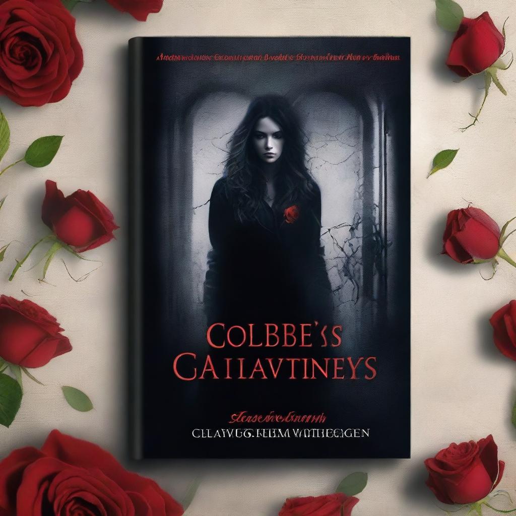 Create a book cover for a dark romance novel titled 'Colbie's Captivity'