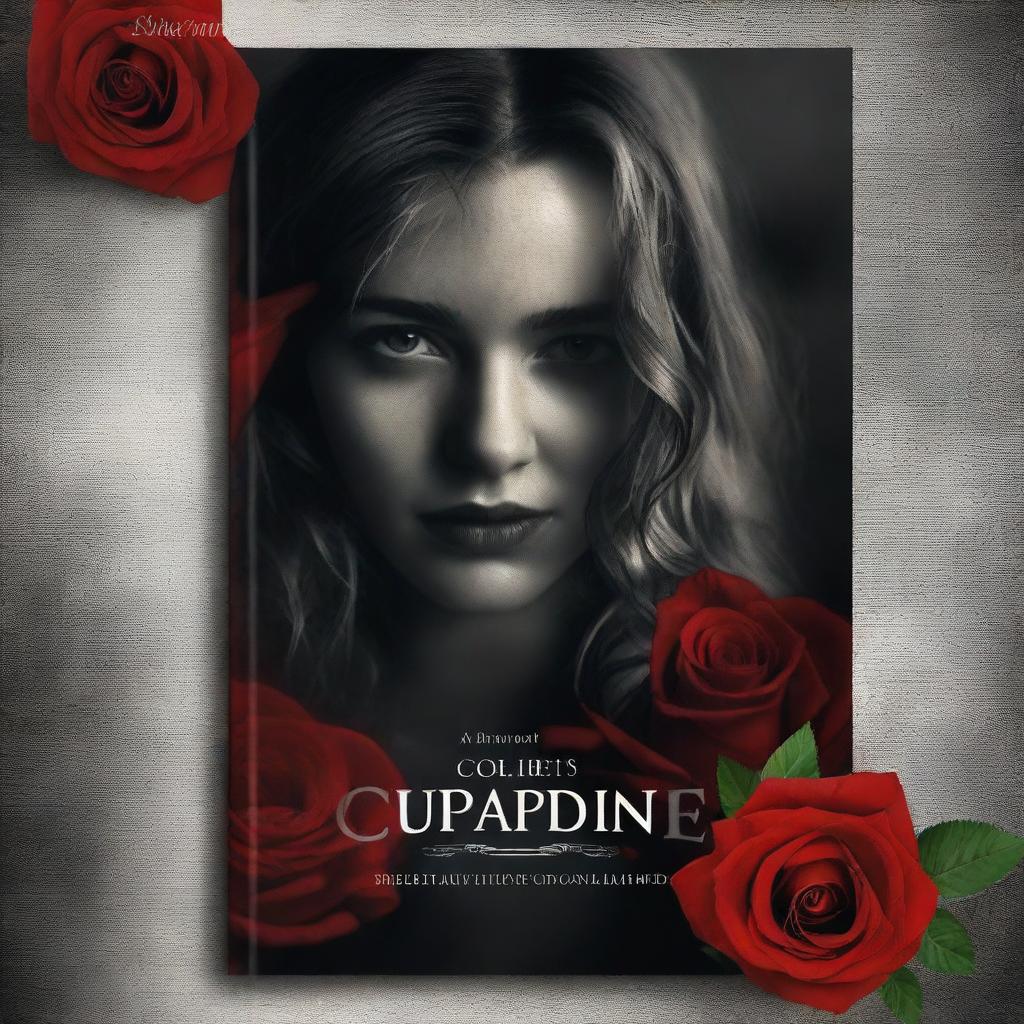 Create a book cover for a dark romance novel titled 'Colbie's Captivity'