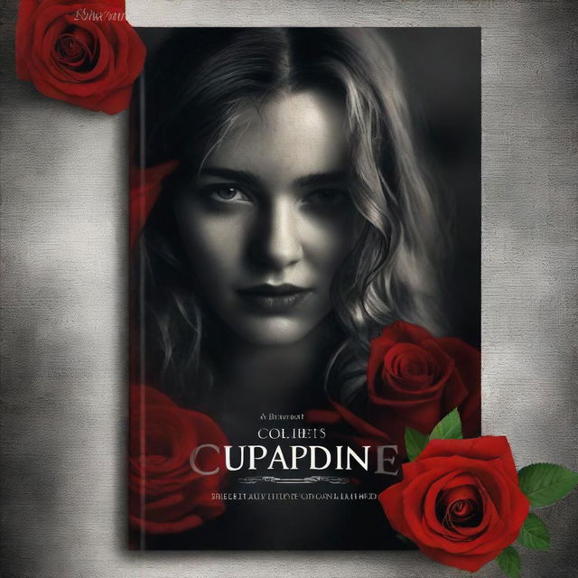 Create a book cover for a dark romance novel titled 'Colbie's Captivity'