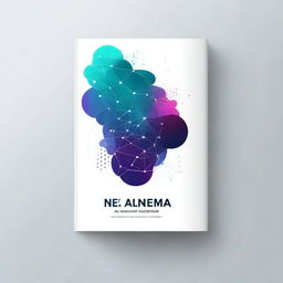 A simple book cover template for a book titled 'The AI Dilemma: Navigating the Risks of Rapid Advancement'