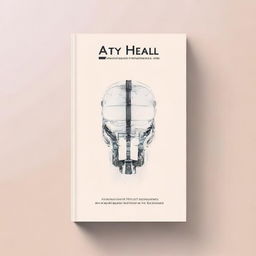 Create an empty book cover for a book that discusses artificial intelligence