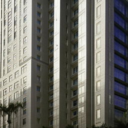 A grand hotel with a towering facade, multiple windows, and elegant architectural design.