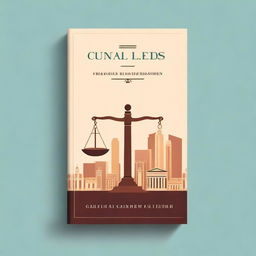 A book cover design for a civil law book focusing on financial guarantees over patrimonial assets