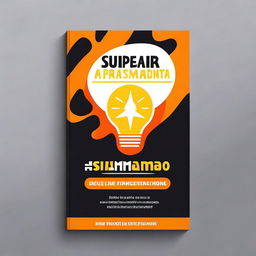 Create an e-book cover with the title 'Superar a Procrastinação: Estratégias para Identificar e Eliminar Hábitos Procrastinatórios, Aumentar a Disciplina e Alcançar Objetivos'