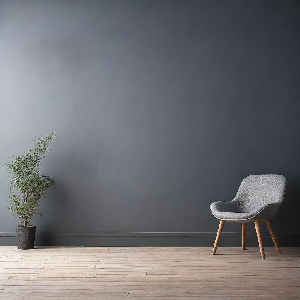 Create an image of an empty wall with a dark gray faded background