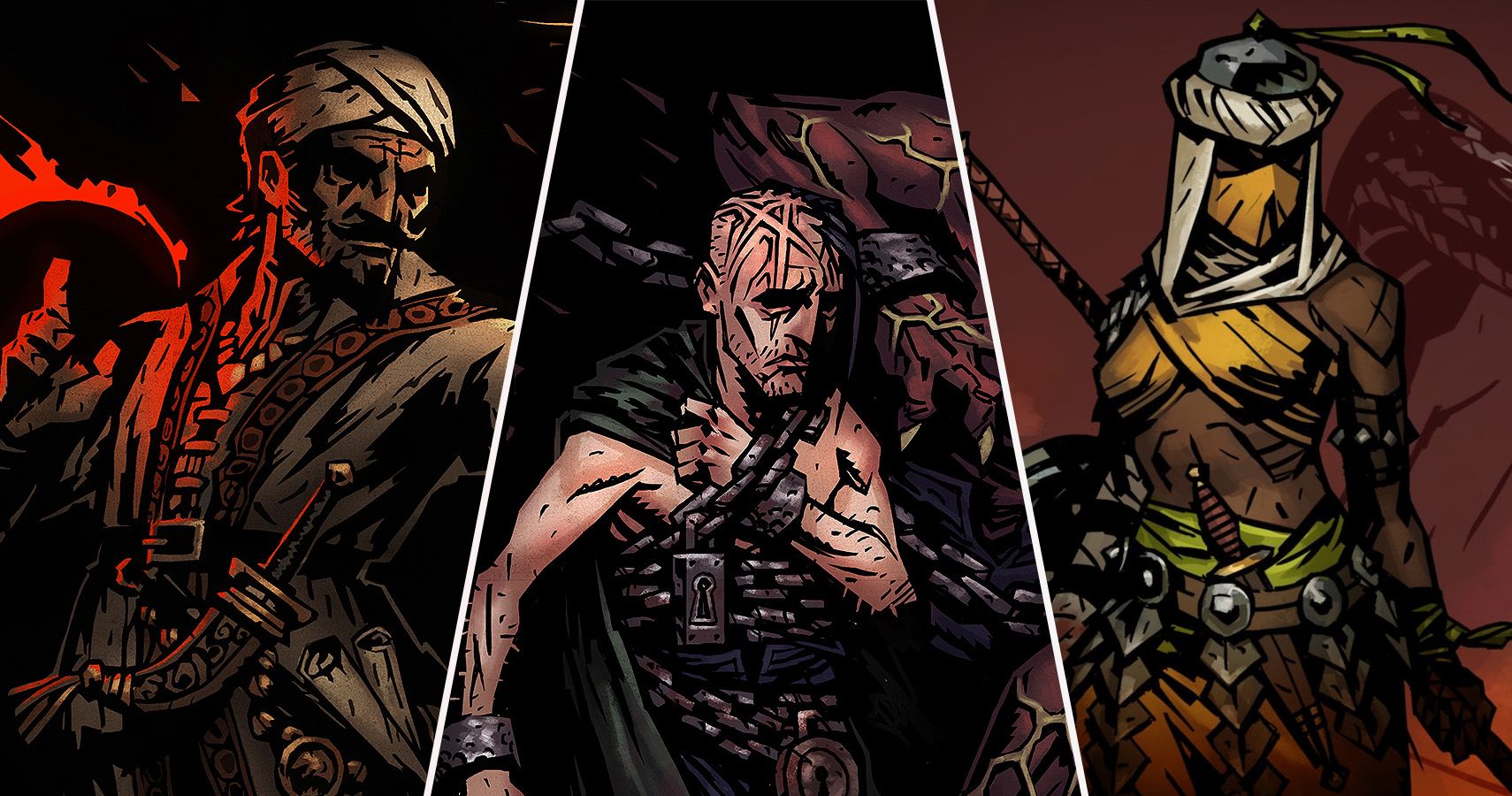 Darkest Dungeon is known for its grim atmosphere and unforgettable heroes.