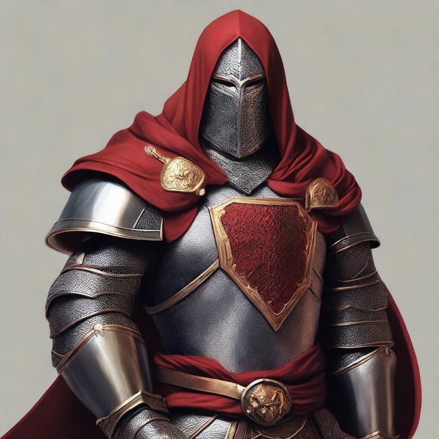 Create a detailed portrait of a serpentine, humanoid Paladin