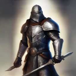 Create a detailed portrait of a serpentine, humanoid Paladin