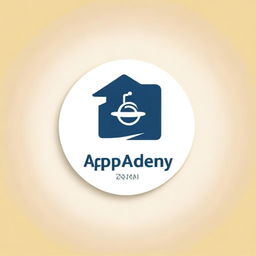 Create an image featuring the 'App Academy' logo with the text 'team 5' prominently placed in front of it