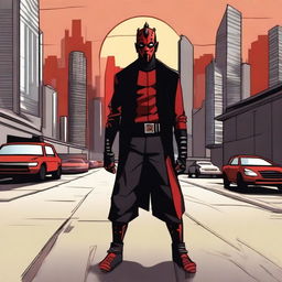 A teenage version of Darth Maul, the Sith Lord from Star Wars