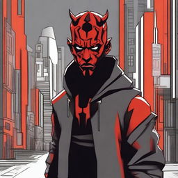 A teenage version of Darth Maul, the Sith Lord from Star Wars