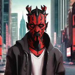 A teenage version of Darth Maul, the Sith Lord from Star Wars