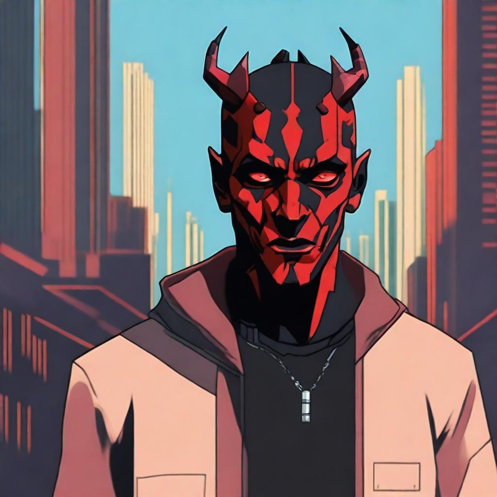 A teenage version of Darth Maul, the Sith Lord from Star Wars