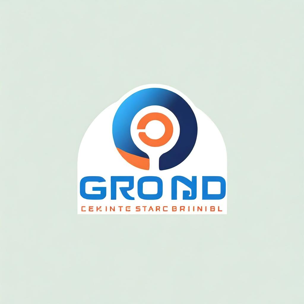 A professional and modern logo design for the Ground Electronics & IT School, specifically for the Information Technology Helpdesk Department