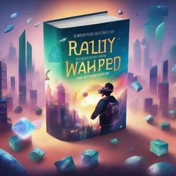 A captivating book cover for the novel 'Reality Warped: Into the Game'