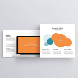 Create a professional and visually appealing cover page for a PowerPoint presentation