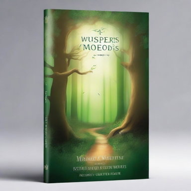 Whispers of the Enchanted Woods - Captivating Book Cover with ...