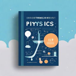 Design a book cover titled 'For the Love of Physics'