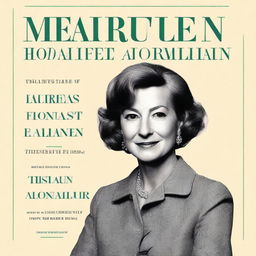 Create a captivating book cover for an ebook titled 'The Life and Legacy of a Fearless Journalist' about Maureen Callahan