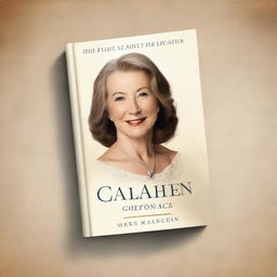 Create a book cover mockup for a biography titled 'Maureen Callahan: Her Life and Legacy'