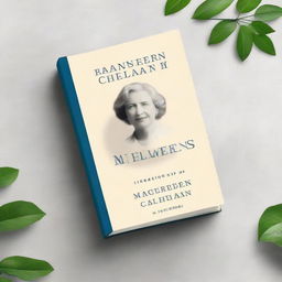 Create a book cover mockup for a biography titled 'Maureen Callahan: Her Life and Legacy'