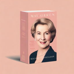 Create a captivating and attractive book cover mockup for a biography titled 'Maureen Callahan: Her Life and Legacy'