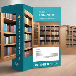 Create a book cover for a library management book