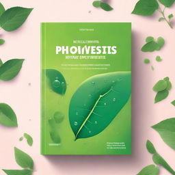 A vibrant and educational book cover illustrating the process of photosynthesis in plants