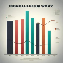 Create an album cover featuring a visual representation of progressive taxes