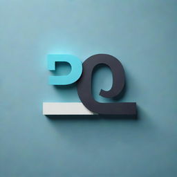 Stylish 3D text 'P's & Q's' with a modern edge, dynamic shadows, and a contrasting color palette on a sleek backdrop.