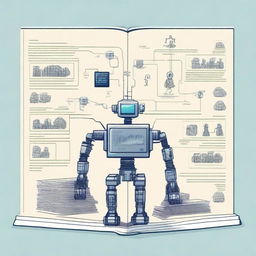 Create a PNG illustration for a chapter titled 'Introduction to loRT' in a book about the Internet of Robotics Things