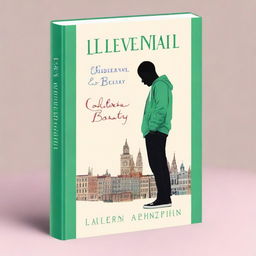 Create a book cover featuring a man on his knees, with the title 'Collateral Beauty' and the author's name 'Even Stevens'