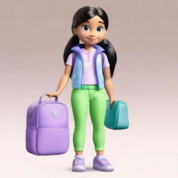 Create a full-body doll in Disney-Pixar style