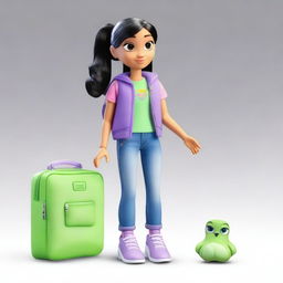 Create a full-body doll in Disney-Pixar style