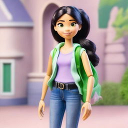 Create a full-body doll in Disney-Pixar style