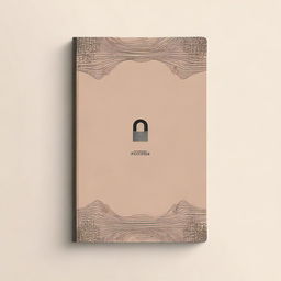 A stylish and professional cover for a password logbook