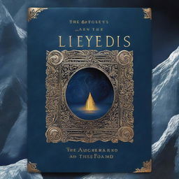 A dark blue book cover with the title 'The Stolen Throne' and the subtitle 'Records of the Lands Beyond the Portals'