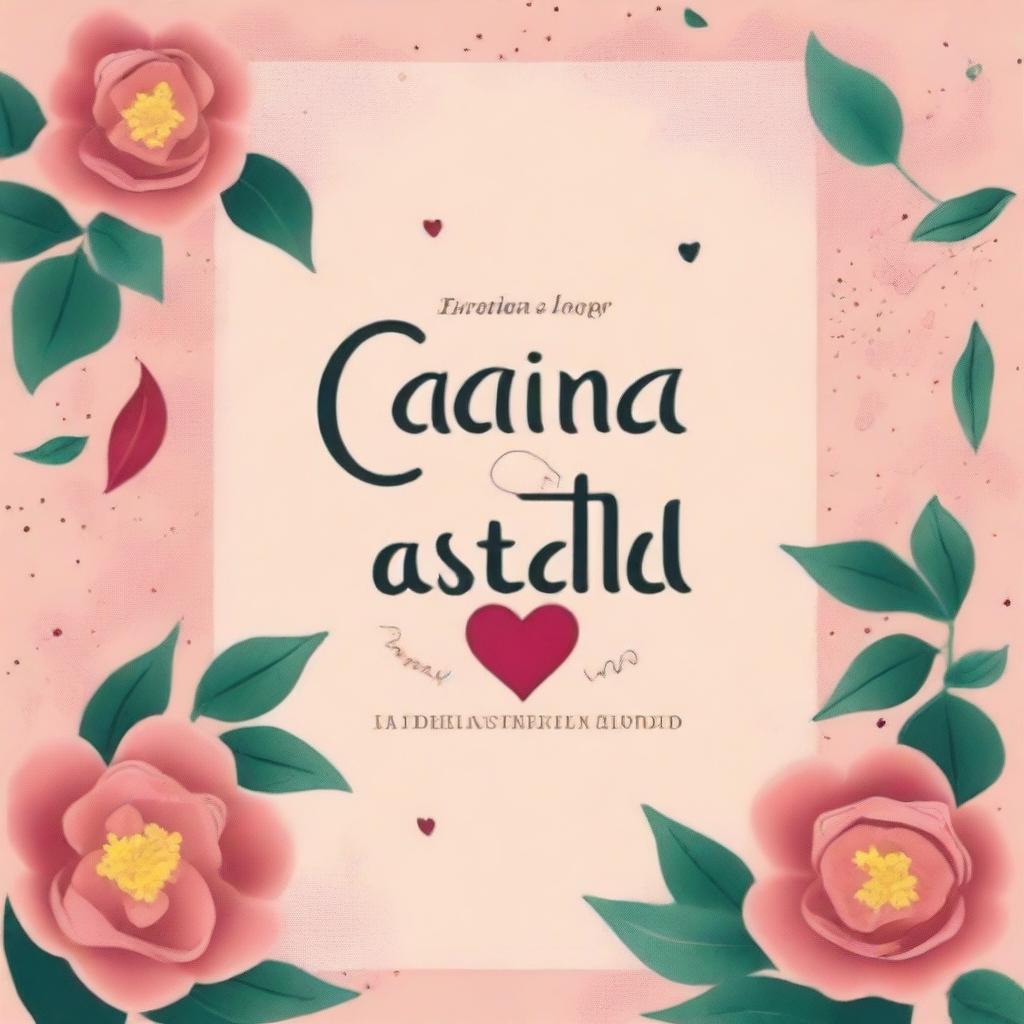 Create a romantic book cover with the title 'Cuando caiga la estrella' by Ariadna López